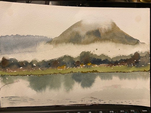 Painting by Michael Capstick